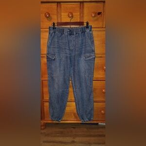 Vanilla Star Dark Wash Jean Joggers. Size Medium!